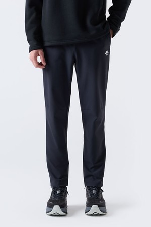 러닝 기모 레귤러 팬츠 블랙 SQ421RPTO1