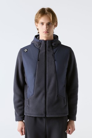 러닝 하이브리드 프리마로프트 자켓 차콜 그레이 SQ421RKTO1