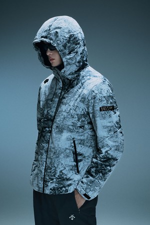 디펜더 스노우스톰 경량 패딩 자켓 패턴 SQ321SPD97