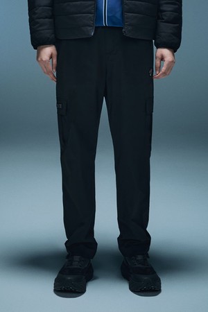 라이닝 오버핏 트라우저 팬츠 블랙 SQ421SPTN6