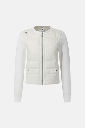 우먼스 초경량 다운 가디건 아이보리 SQ422SDJO9