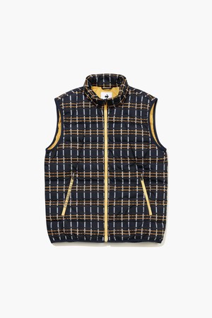 남성 경량 퀼팅 다운 베스트 _NAVY GQ421MWVO2_NAVY-a