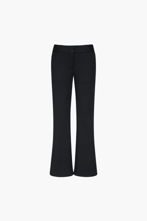 여성 양옆밴드 본딩 부츠컷 팬츠 _BLCK GQ422LPTO1_BLACK-a