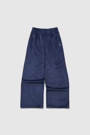 여성 루즈핏 벨듀로이 팬츠 - 네이비 QQ422OFPO3