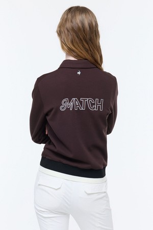 여성 골지 기모 반집업 티셔츠 _DEBR GQ422LTLO1