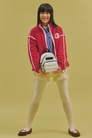 여성 패딩 미니 크로스백 _CREM GQ422LBGO1