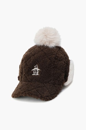 여성 플리스 이어머프 캡 브라운 MQ422LCPO7