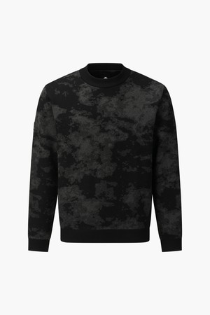 아크먼트(ACMT) 남성 자카드 모크넥 방풍 스웨터  DQ42MFKPO1