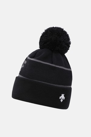 영애슬릿 숏 방울 비니 블랙 SQ32JUKC91