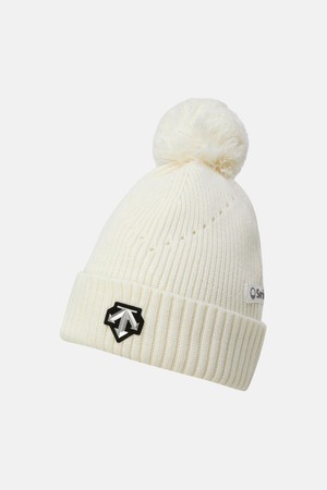 스위스 스키 탁텔 방울 비니 화이트 SQ423IKCO1