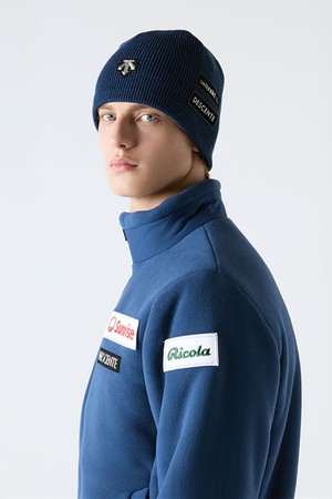 스위스 스키 숏 비니 네이비 SQ423IKCO2