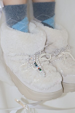 르꼬끄X론론 코제트 미드 - 아이보리 QQ422LWIO2