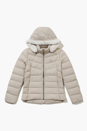 여성 스윙 다운 점퍼 베이지 MQ422LJPO5