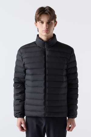 듀얼리스 경량 구스 다운 자켓 블랙 SQ421DDJO3
