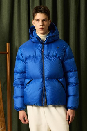 르에어로 퍼텍스 구스 숏 다운자켓 - 블루 QQ423EDJN4