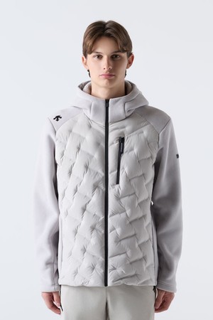 트레이닝 하이브리드 플리스 자켓 베이지 SQ423TKTO2