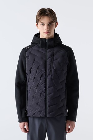 트레이닝 하이브리드 플리스 자켓 블랙 SQ423TKTO2