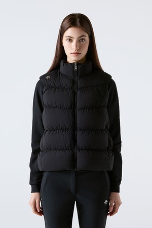 우먼스 덕 다운 베스트 블랙 SQ422SDVO1