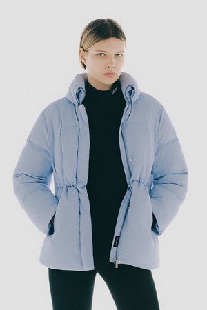 우먼스 캐논 미들 다운 자켓 라벤더 SQ422SDJO3