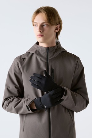 트레이닝 폴라텍 논슬립 장갑 블랙 SQ423TGLO1