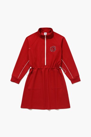 여성 기모 저지 원피스 _CRS0 GQ322LOP93_RED-a