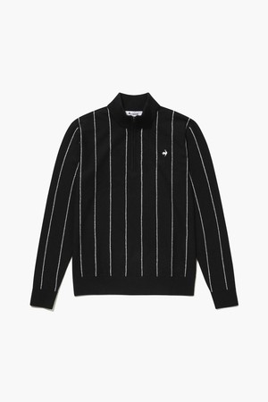 남성 스트라이프 반집업 스웨터 _BLCK GQ321MKP93