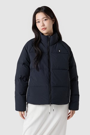 유니 선데이 루즈핏 숏다운 자켓 - 블랙 QQ423LDJO2