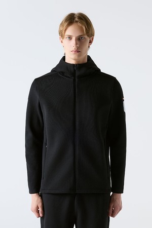 GER 자가드 니트 자켓 블랙 SQ421IFTO4