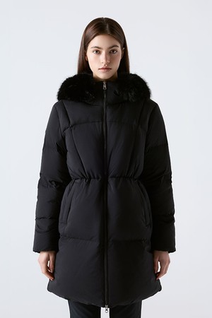 우먼스 중힙 다운 자켓 블랙 SQ422SDJO7