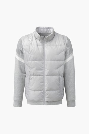 [데상트골프] 아크먼트(ACMT) 남성 하이브리드 다운 점퍼  DQ42MFKOO2_GREY-a