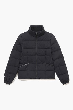 여성 경량 구스 다운 점퍼 _BLCK GQ422LDJO1_BLACK-a