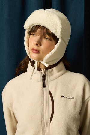 리버시블 방한 고소모 - 아이보리 QQ423ACPO1