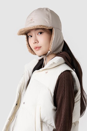 리버시블 방한 고소모 - 베이지 QQ423ACPO1