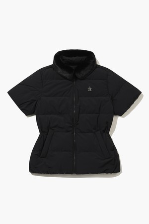 여성 반팔 다운 블랙 MQ422LJPO6