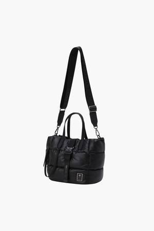 [데상트골프] 여성 패딩 미니백  DQ42WFBGO2_BLACK-a