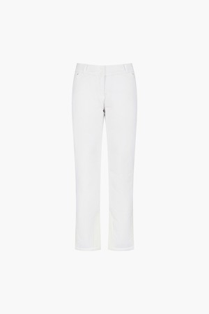 여성 밴딩 다운 스트레이트 팬츠 _CREM GQ422LPTO5_IVORY-a