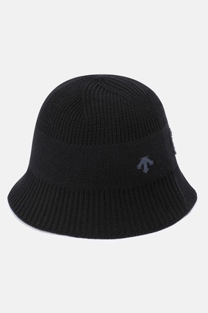 우먼스 니트 버킷햇 블랙 SQ422UCPO1