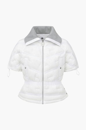 여성 반팔 튜브 다운 점퍼  DQ42WFDJO6