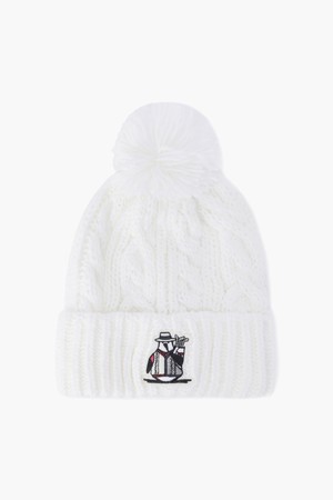 여성 70주년 케이블 비니 MQ412LCPN4