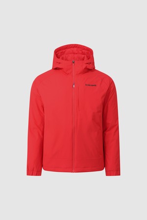 유니 레귤러핏 소프트쉘 패딩 자켓 2.0 - 레드 QR123EPD11