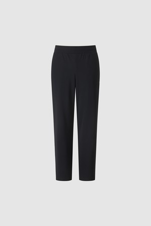 유니 트리코트 본딩 트랙팬츠 - 블랙 QR123EFP11