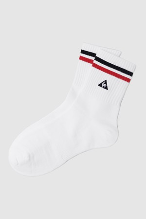 베이직 미드삭스 화이트 QR123ASC13