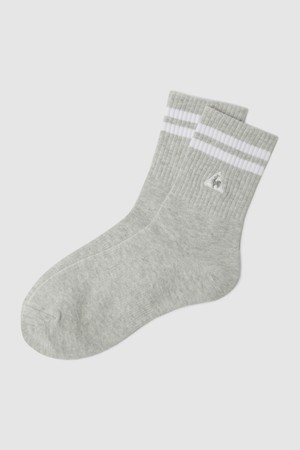 베이직 미드삭스 그레이 QR123ASC13