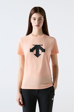 [세리나 착용] 터프 스피릿 반팔 티셔츠 코랄 SR123UTS12