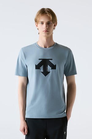 [세리나 착용] 터프 스피릿 반팔 티셔츠 데님 블루 SR123UTS12