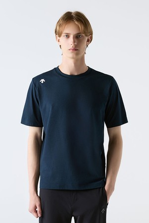 터프 오버핏 반팔 티셔츠 다크 네이비 SR123UTS14