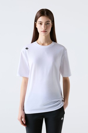 터프 오버핏 반팔 티셔츠 화이트 SR123UTS14