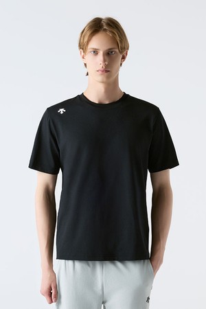 터프 오버핏 반팔 티셔츠 블랙 SR123UTS14