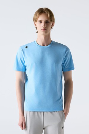 [세리나&소빈 착용] 터프 반팔 티셔츠 스카이 블루 SR123UTS11