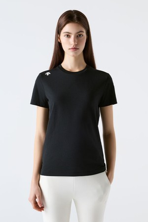 [세리나&소빈 착용] 터프 반팔 티셔츠 블랙 SR123UTS11